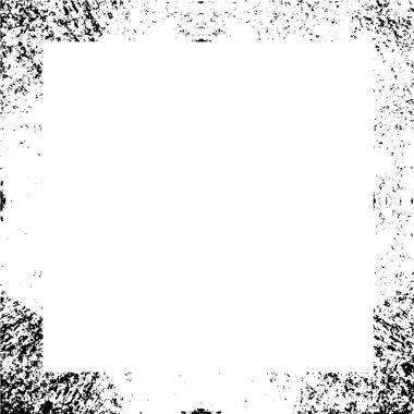 Çatlamış betondan oluşan sıkıntılı çerçeve 