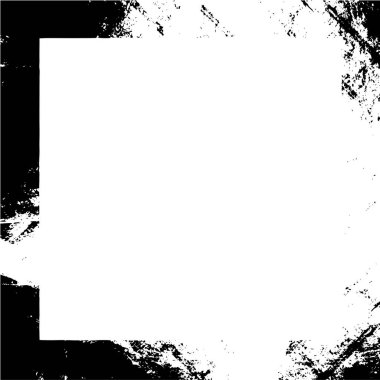 Koyu Grunge Geometrik Deseni