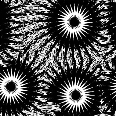 abstract seamless background with white spots and circles. vector illustration.