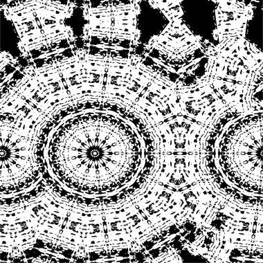 black white abstract pattern, grunge texture, copy space