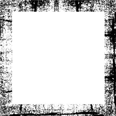 Siyah beyaz desenli sıkıntılı çerçeve 