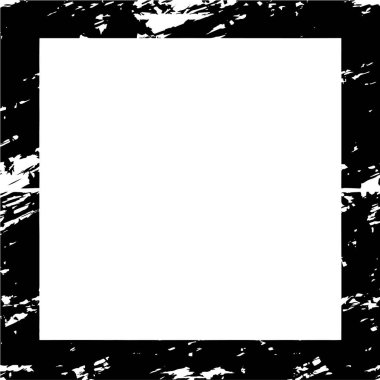 soyut siyah ve beyaz kabataslak çerçeve, vektör çizimi