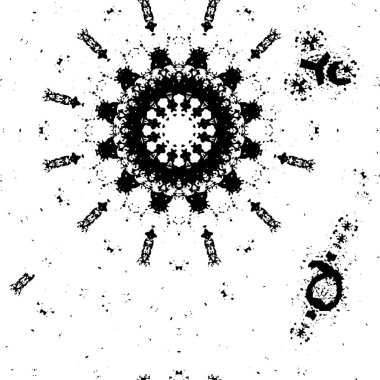 Dikişsiz siyah ve beyaz arka plan