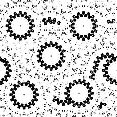 Dikişsiz siyah ve beyaz arka plan