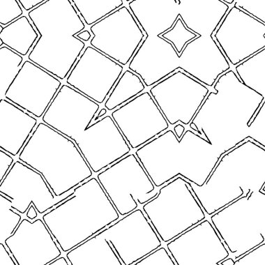 Kusursuz desen, soyut el çizimi elementler. Vektör illüstrasyonu.