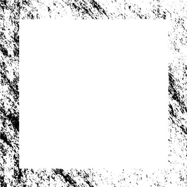 soyut siyah ve beyaz kabataslak çerçeve, vektör çizimi