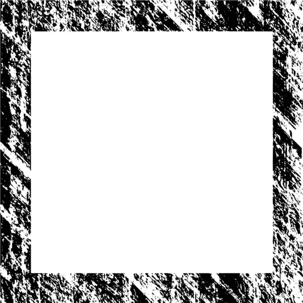 抽象的黑白粗框 矢量图解 — 图库矢量图片