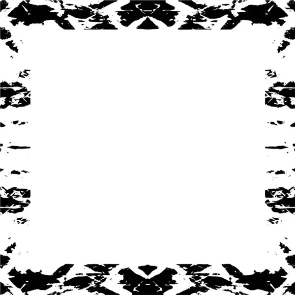 Black White Vector Texture Abstract Paint — Archivo Imágenes Vectoriales