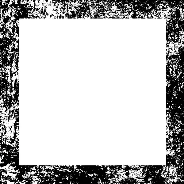 黒と白のテクスチャで苦しめられたフレーム — ストックベクタ