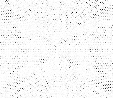 Noktalı siyah beyaz arkaplan, vektör illüstrasyonu