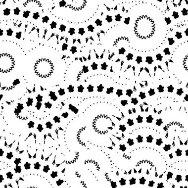  Siyah ve beyaz soyut arka plan. vektör illüstrasyonu