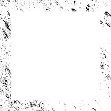 soyut siyah ve beyaz kabataslak çerçeve, vektör çizimi