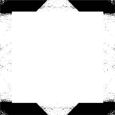 Çatlamış betondan oluşmuş sıkıntılı bir kaplama. 