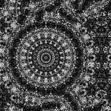 Soyut monokrom çizimi. Grunge siyah ve beyaz doku arkaplanı. 