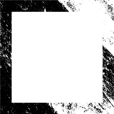 soyut siyah ve beyaz kabataslak çerçeve, vektör çizimi