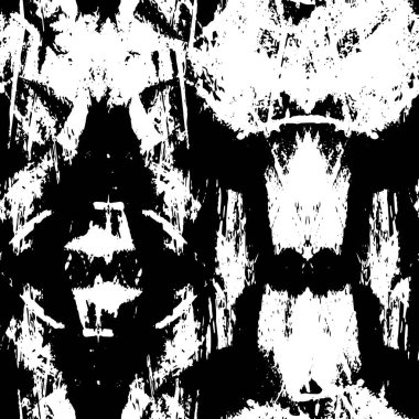 Soyut siyah beyaz desen. tek renkli resim.