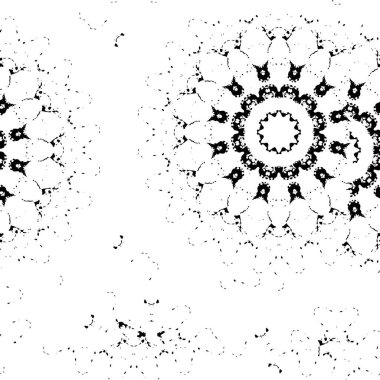 Soyut siyah beyaz desen. tek renkli resim.