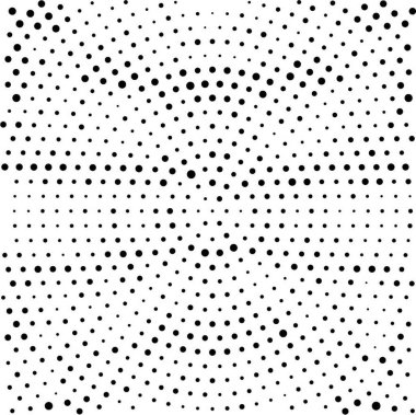 Dairesel, vektör illüstrasyonlu soyut siyah beyaz arkaplan