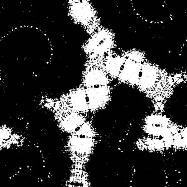 Абстрактный Фон Монохромная Текстура Черно Белые Линии — стоковый вектор