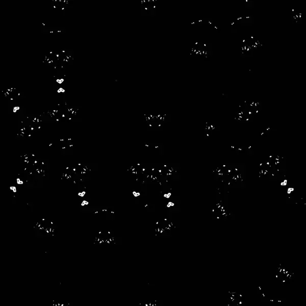 Abstract Zwart Wit Patroon Monochrome Afbeelding — Stockvector