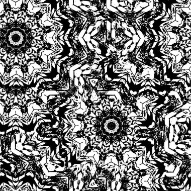  Vektör çizimi. soyut siyah beyaz arkaplan, doku.  