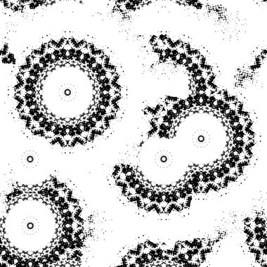  Vektör çizimi. soyut dekoratif arkaplan, siyah ve beyaz doku. 