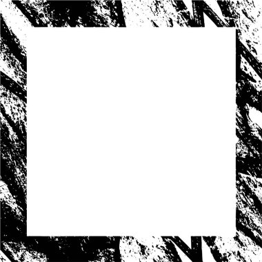 soyut siyah ve beyaz kabataslak çerçeve, vektör çizimi