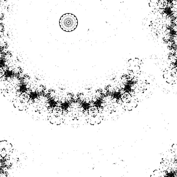 Abstrakter Monochromer Hintergrund Mit Effekt Schwarz Weiß Tönen Vektorillustration — Stockvektor