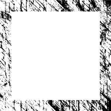 soyut siyah ve beyaz kabataslak çerçeve, vektör çizimi