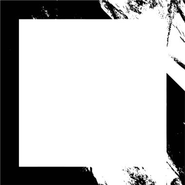 soyut siyah ve beyaz kabataslak çerçeve, vektör çizimi