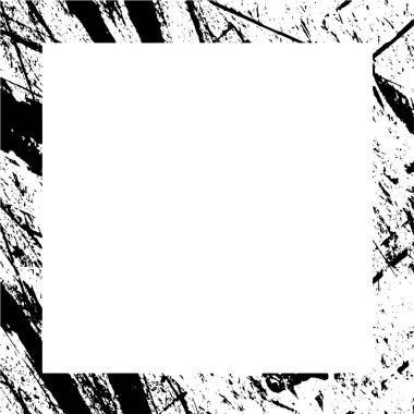 soyut siyah ve beyaz kabataslak çerçeve, vektör çizimi