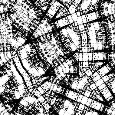 siyah ve beyaz geometrik kusursuz desen. 