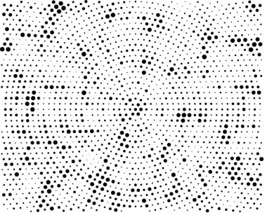 Noktalı soyut siyah beyaz arka plan. vektör illüstrasyonu 