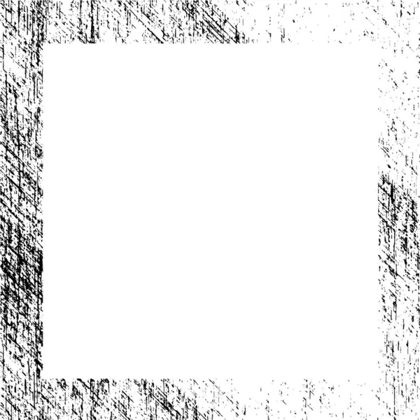 Abstrakte Schwarz Weiß Grobrahmen Vektorillustration — Stockvektor