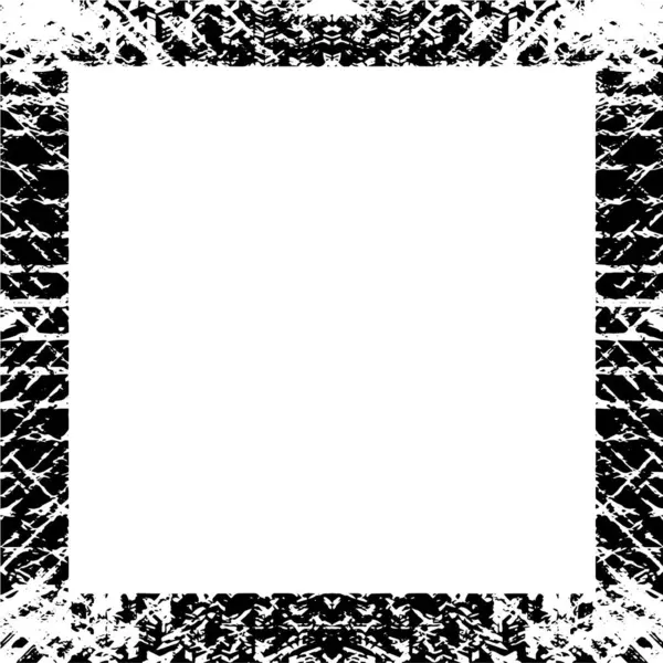 Halftoon Frame Abstracte Monochrome Achtergrond Vector Illustratie — Stockvector
