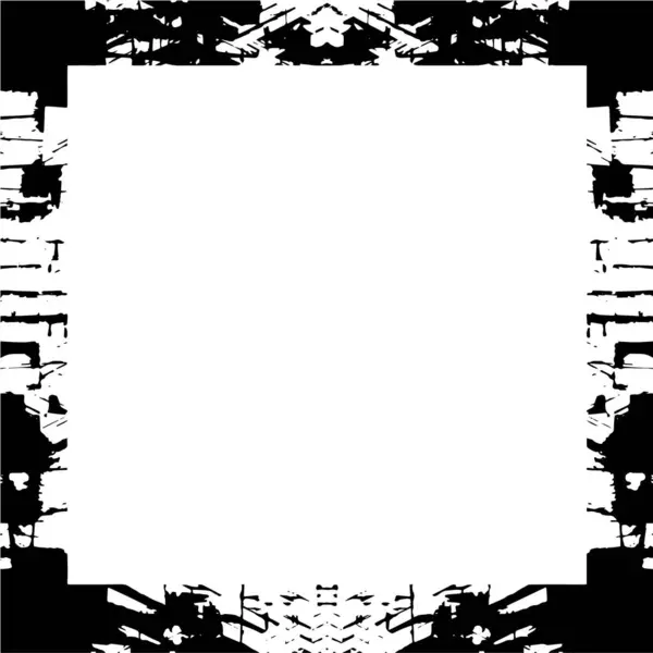 Vector Zwart Wit Frame — Stockvector
