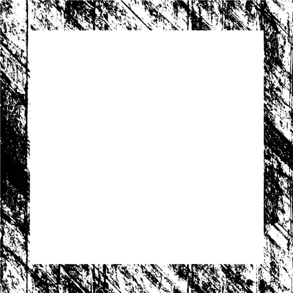 Marco Abstracto Blanco Negro Ilustración Vectorial — Vector de stock