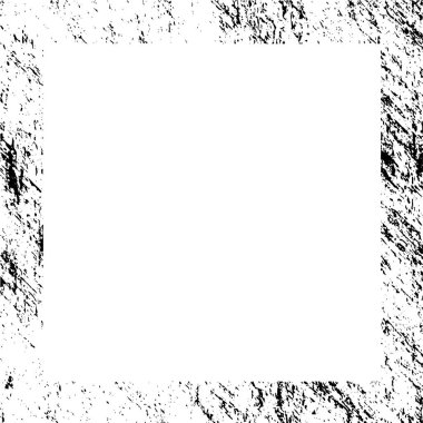 soyut siyah ve beyaz kabataslak çerçeve, vektör çizimi