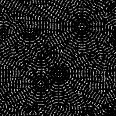 siyah ve beyaz geometrik mandala arkaplanı