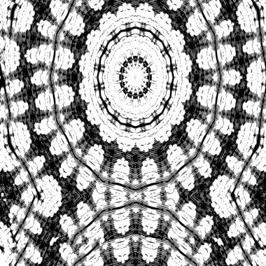 Grunge üst üste biniyor. Soyut siyah-beyaz vektör arkaplanı. Çatlaklarda, noktalarda, noktalarda kirli desenli tek renkli vintage yüzey.