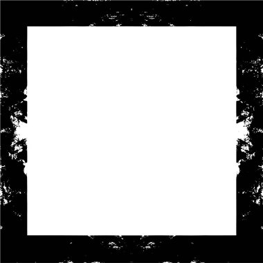 beyaz arkaplanda siyah mozaik çerçeve