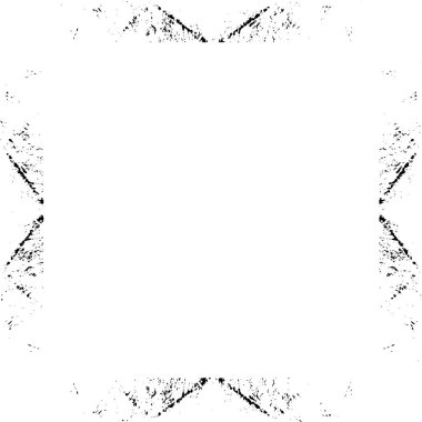 Beyaz arkaplanda soyut grunge çerçeve.