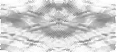 soyut grunge arkaplanı siyah beyaz renkler, noktalı desen, vektör illüstrasyonu