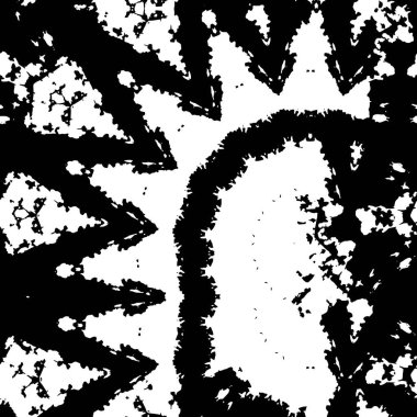 Soyut grunge arkaplanı. Monokrom dokusu. Siyah ve beyaz desenli arkaplan