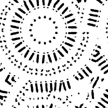 Soyut süslemeli kusursuz desen