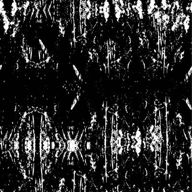 Soyut grunge arkaplanı. Monokrom dokusu. Siyah ve beyaz desenli arkaplan