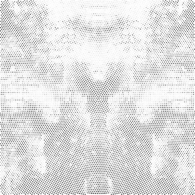 Eski boyanın dokusu ve alçı çatlakları arka planda.