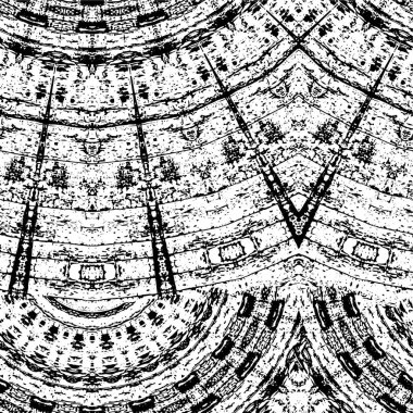 Siyah beyaz monokrom eski grunge vintage eskimiş arka plan soyut antika desenli retro model