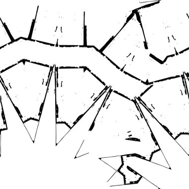  Soyut Siyah Beyaz Arka Plan Vektör Çizimi      