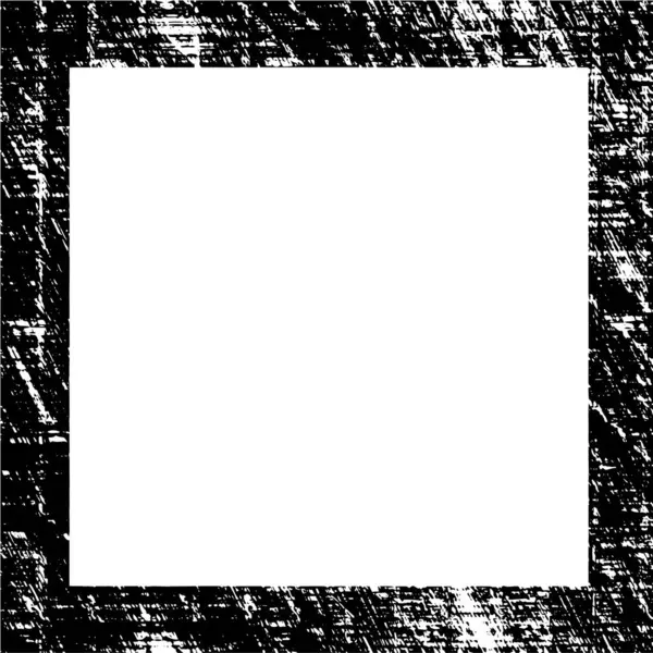 Marco Grunge Con Formas Geométricas Negras — Archivo Imágenes Vectoriales